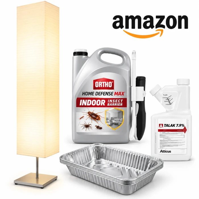 Amazon list of everything needed for the stink bug trap